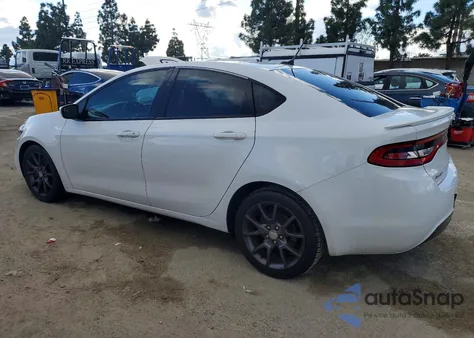 2016 Dodge Dart Se z USA, uszkodzony, nr VIN 1C3CDFAA3GD549131